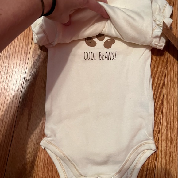 Touched By Nature: 5 Organic Cotton Onsies Bodysuits. Size: 0-3 months. - Picture 5 of 5